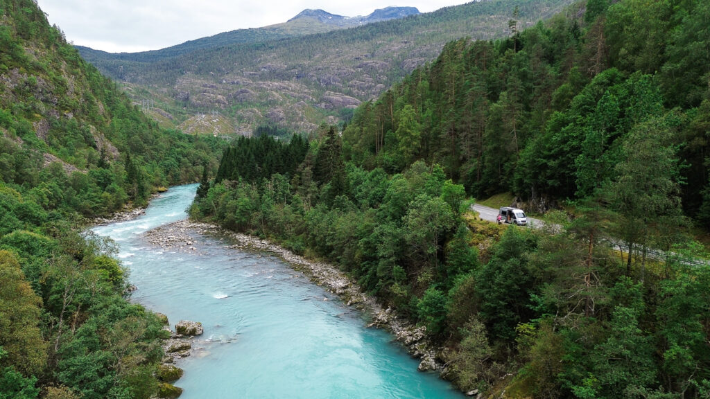Nigardsbreen gletsjer route