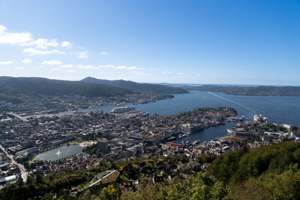 Uitzichtpunt Bergen