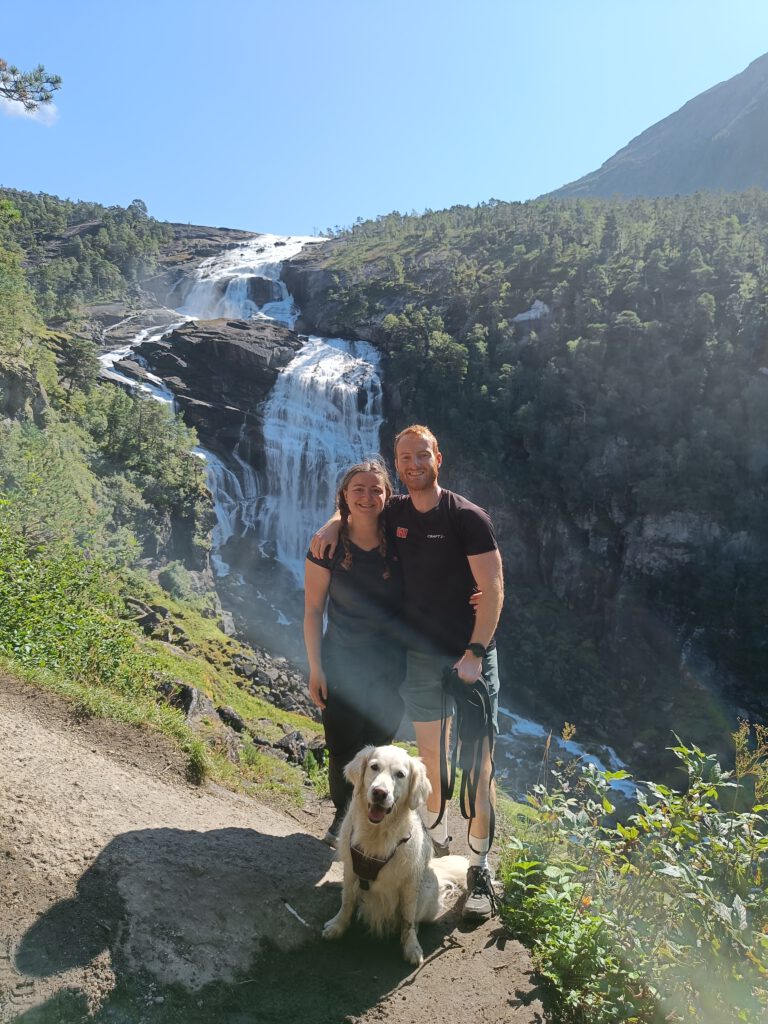 Kinsarvik watervallen hike