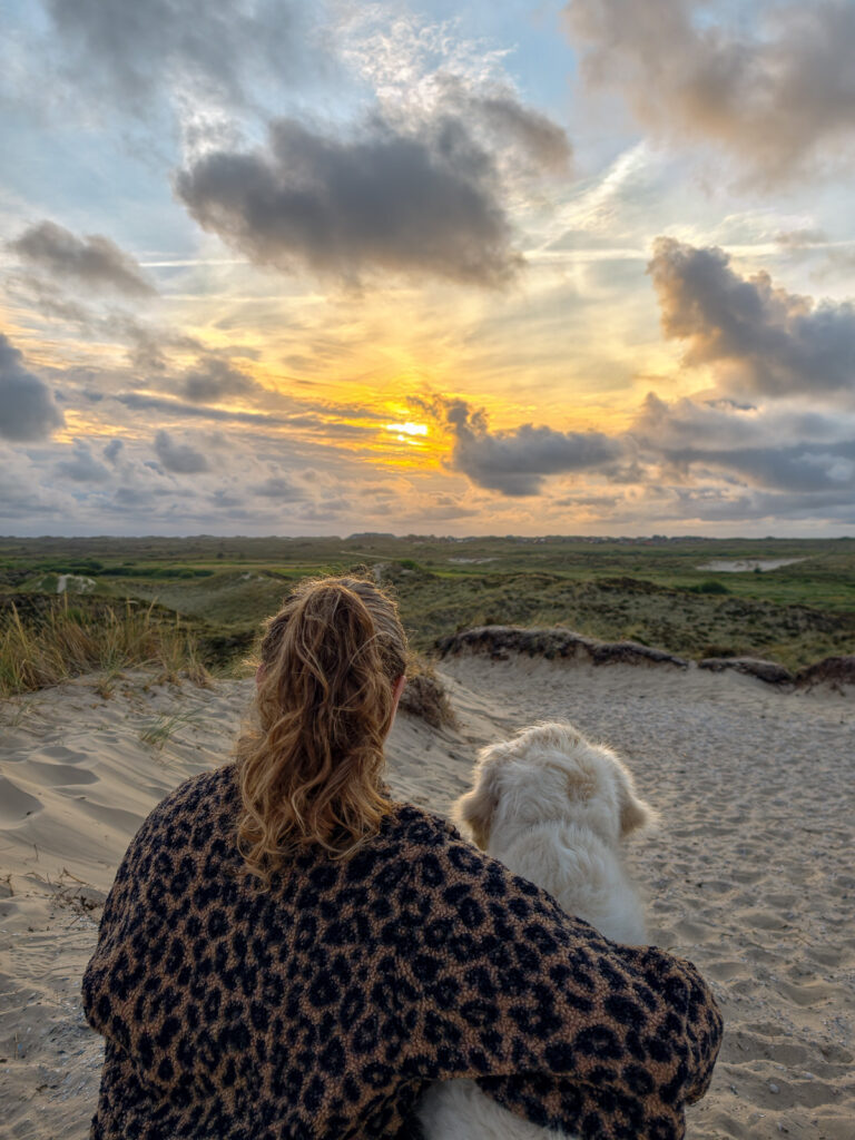 Uitzichtpunt Terschelling, op vakantie met je hond
